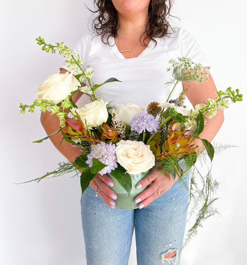 white flowers