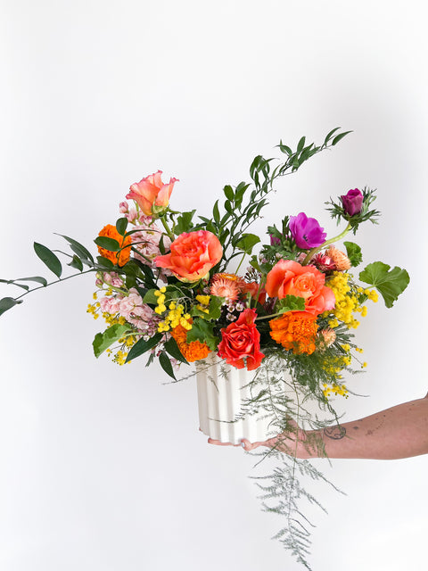 fun boulder flowers