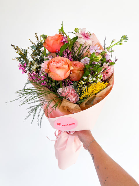 special wrapped flowers