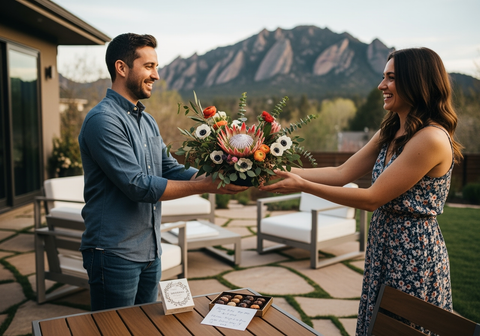 Boulder man anniversary flowers