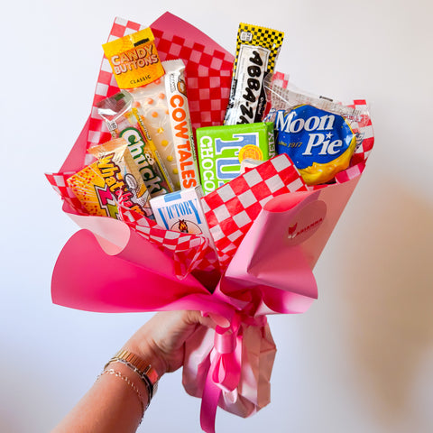 A candy bouquet that is different instead of flowers it's candy. Serving Boulder County.